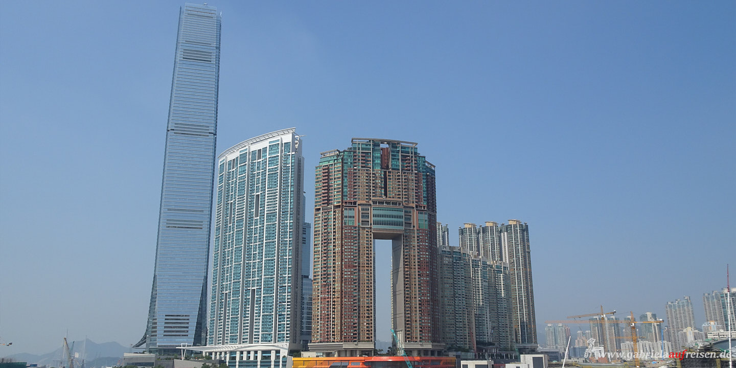 Wolkenkratzer in Hongkong