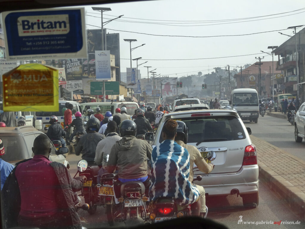 traffic in Kampala