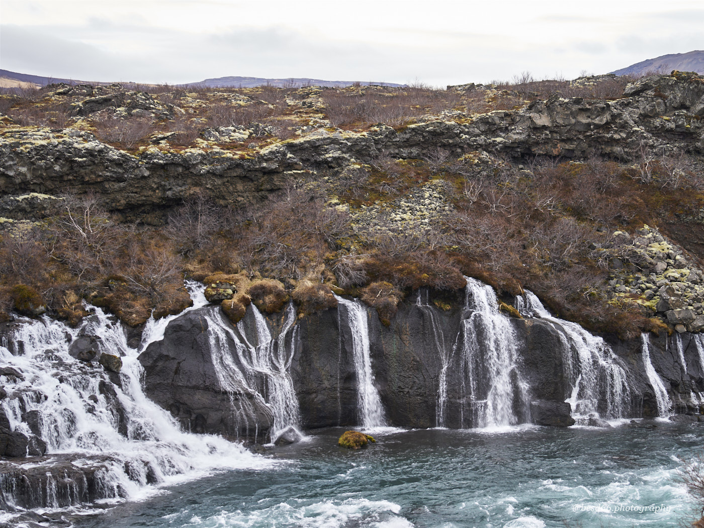 Hraunfossar-waterfalls-Iceland