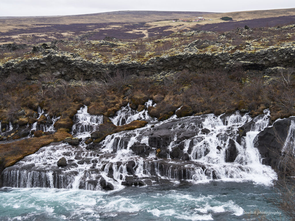 waterfalls-Hraunfossar-Iceland